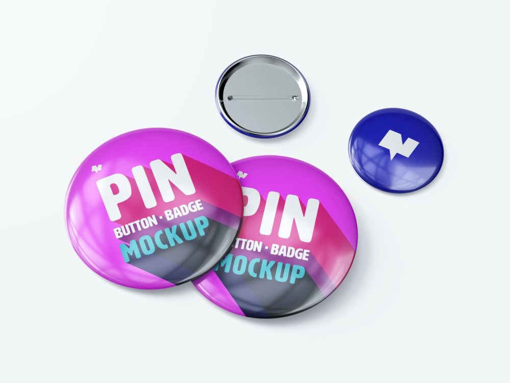 Badges ronds 37mm