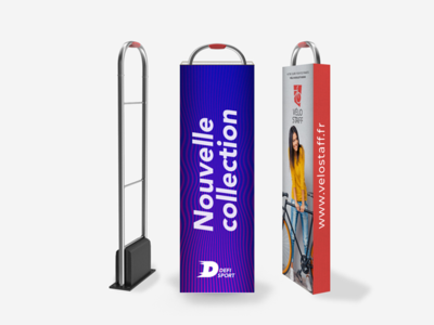 Cache portique de sécurité